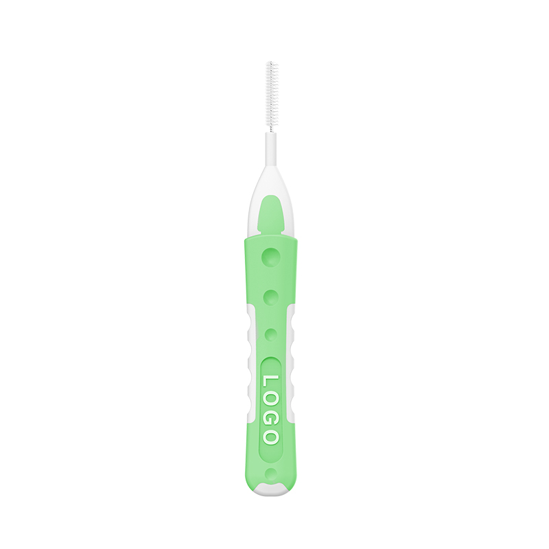 Cepillo interdental de forma I, clásico, reutilizable, para limpieza dental, cepillos interdentales de nylon para cuidado oral